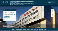 Desktop Screenshot of fourpointswinnipegairport.com