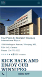 Mobile Screenshot of fourpointswinnipegairport.com